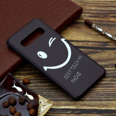Силиконовый (TPU) чехол UniCase Color Style для Samsung Galaxy S10 (G973) - Smiling Face