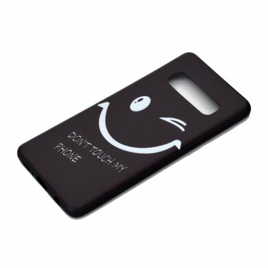 Силиконовый (TPU) чехол UniCase Color Style для Samsung Galaxy S10 (G973) - Smiling Face