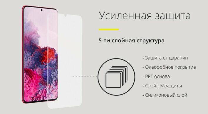 Защитная пленка StatusSKIN Lite на экран для Samsung Galaxy S10 (G973)