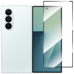 Защитное стекло HAT PRINCE Full Glue Cover для Samsung Galaxy Fold 8 Ultra - Black