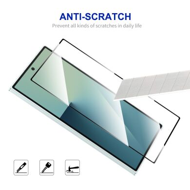 Защитное стекло HAT PRINCE Full Glue Cover для Samsung Galaxy Fold 8 Ultra - Black