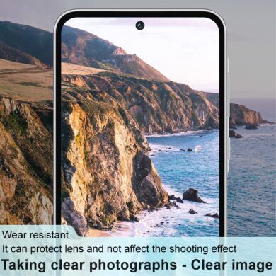 Захисне скло на камеру IMAK Black Glass Lens для Samsung Galaxy A35 (A356) - Black