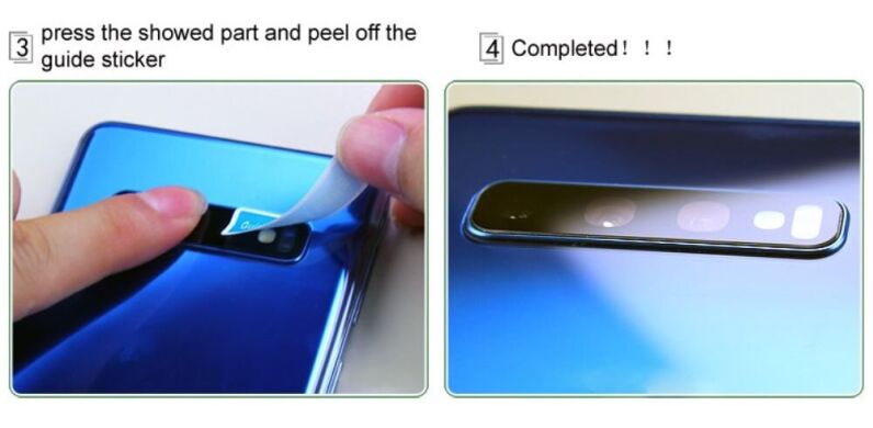 Защитное стекло на камеру IMAK Black Glass Lens для Samsung Galaxy A35 (A356) - Black