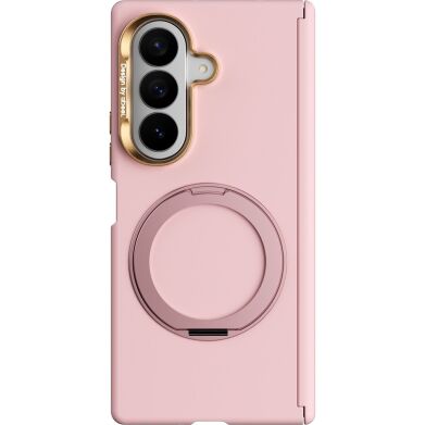 Захисний чохол ABEEL Silk Ring Magnetic (FF) для Samsung Galaxy Fold 8 Ultra - Light Pink