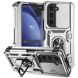 Защитный чехол Deexe Armor Slider (FF) для Samsung Galaxy Fold 6 - Silver. Фото 1 из 9