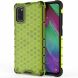 Захисний чохол Deexe Honeycomb Series для Samsung Galaxy A41 (A415) - Green
