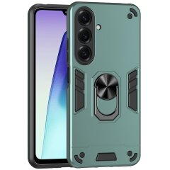 Захисний чохол Deexe Hybrid Shell для Samsung Galaxy S26 Plus - Green