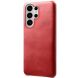 Захисний чохол Deexe Leather Back Cover для Samsung Galaxy S26 Ultra - Red