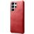 Захисний чохол Deexe Leather Back Cover для Samsung Galaxy S26 Ultra - Red