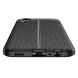 Защитный чехол Deexe Leather Cover для Samsung Galaxy A03 Core (A032) - Black. Фото 3 из 8