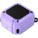 Защитный чехол Deexe Orbit Shield для Samsung Galaxy Buds 4 / Buds 4 Pro - Black / Purple. Фото 1 из 8