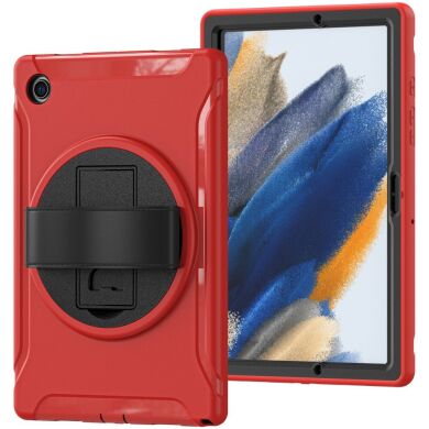 Захисний чохол Deexe Rotation Hybrid для Samsung Galaxy Tab A8 10.5 (X200/205) - Red