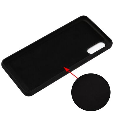 Защитный чехол Deexe Silicone Case для Samsung Galaxy A02 (A022) - Black