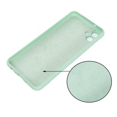 Защитный чехол Deexe Silicone Case для Samsung Galaxy A04e (A042) - Green