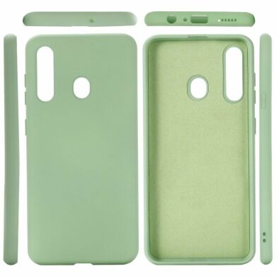 Защитный чехол Deexe Silicone Case для Samsung Galaxy A20s (A207) - Green