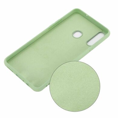 Защитный чехол Deexe Silicone Case для Samsung Galaxy A20s (A207) - Green