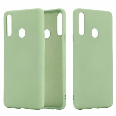 Защитный чехол Deexe Silicone Case для Samsung Galaxy A20s (A207) - Green