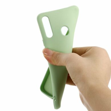 Защитный чехол Deexe Silicone Case для Samsung Galaxy A20s (A207) - Green