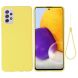 Захисний чохол Deexe Silicone Case для Samsung Galaxy A73 (A736) - Yellow
