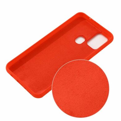 Захисний чохол Deexe Silicone Case для Samsung Galaxy M31 (M315) - Red