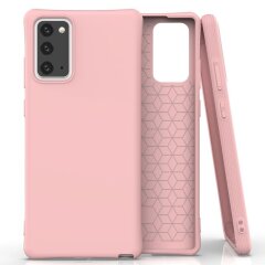 Захисний чохол Deexe Soft Cover для Samsung Galaxy Note 20 (N980) - Pink