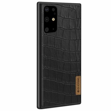 Захисний чохол G-Case Crocodile Dark Series для Samsung Galaxy S20 Plus (G985) - Black