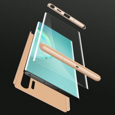 Защитный чехол GKK Double Dip Case для Samsung Galaxy Note 10+ (N975) - Gold