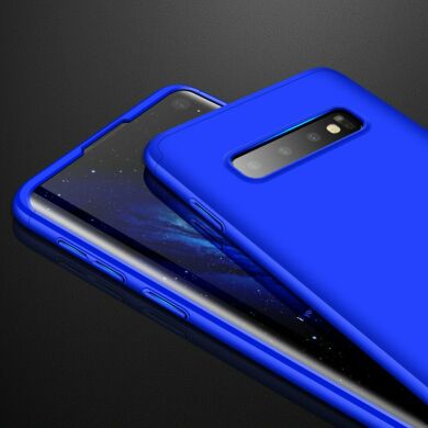Защитный чехол GKK Double Dip Case для Samsung Galaxy S10 (G973) - Blue