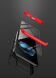 Захисний чохол GKK Double Dip Case для Samsung Galaxy S21 FE (G990) - Black / Silver
