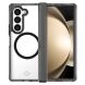 Захисний чохол ItSkins Hybrid R Hinge with MagSafe для Samsung Galaxy Fold 6 (SGQ6-HIMCL-BKTR) - Clear Smoke
