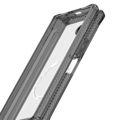 Захисний чохол ItSkins Hybrid R Hinge with MagSafe для Samsung Galaxy Fold 6 (SGQ6-HIMCL-BKTR) - Clear Smoke