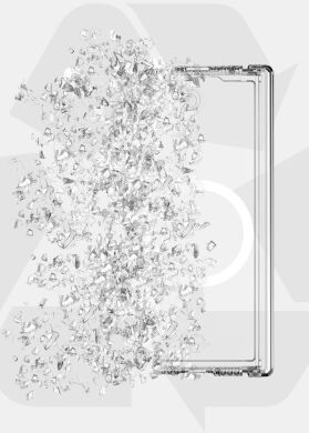 Защитный чехол ItSkins Hybrid R Hinge with MagSafe для Samsung Galaxy Fold 6 (SGQ6-HIMCL-BKTR) - Clear Smoke