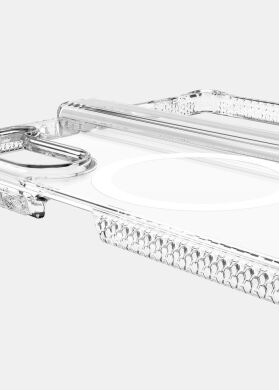 Защитный чехол ItSkins Hybrid R Hinge with MagSafe для Samsung Galaxy Fold 6 (SGQ6-HIMCL-BKTR) - Clear Smoke