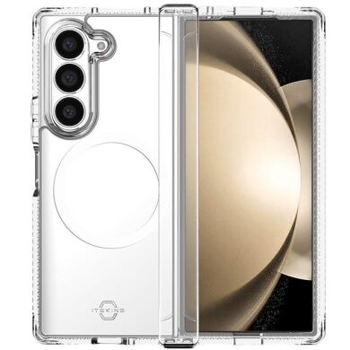 Защитный чехол ItSkins Hybrid R Hinge with MagSafe для Samsung Galaxy Fold 6 (SGQ6-HIMCL-BKTR) - Clear Smoke