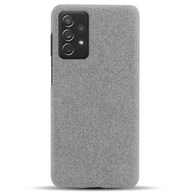 Защитный чехол KSQ Cloth Style для Samsung Galaxy A73 - Light Grey