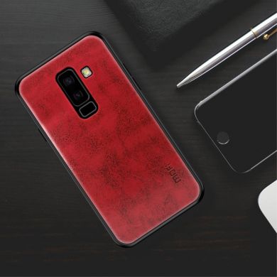 Захисний чохол MOFI Leather Cover для Samsung Galaxy A6+ 2018 (A605), Red