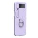 Защитный чехол NILLKIN CamShield Silky Silicone Case (FF) для Samsung Galaxy Flip 4 - Purple. Фото 2 из 17