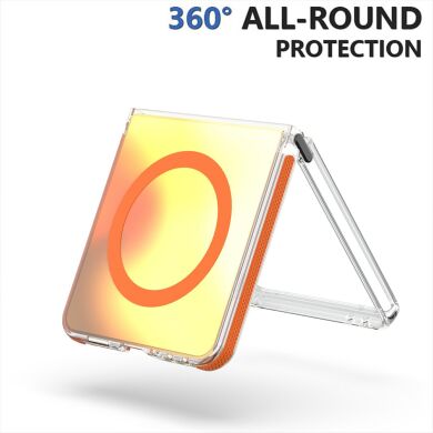 Защитный чехол Reframe ChromaGlow для Samsung Galaxy Flip 8 / Flip 7 - Orange