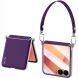 Защитный чехол SULADA Crossbody Case для Samsung Galaxy Flip 8 - Purple. Фото 1 из 6