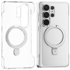 Защитный чехол TORRAS Ostand Q1 Slim (with MagSafe) для Samsung Galaxy S26 Ultra - Clear