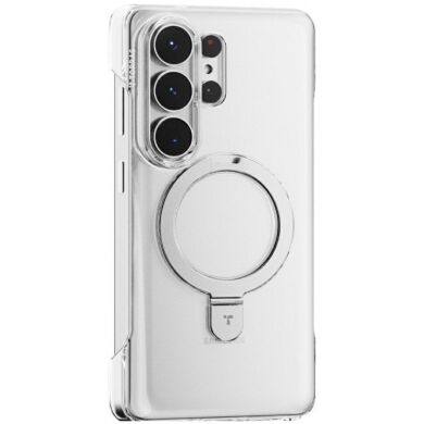Защитный чехол TORRAS Ostand Q1 Slim (with MagSafe) для Samsung Galaxy S26 Ultra - Clear