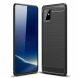 Защитный чехол UniCase Carbon для Samsung Galaxy Note 10 Lite (N770) - Black. Фото 1 из 11