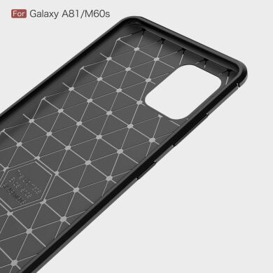 Захисний чохол UniCase Carbon для Samsung Galaxy Note 10 Lite (N770) - Black