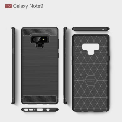 Захисний чохол UniCase Carbon для Samsung Galaxy Note 9 (N960) - Black