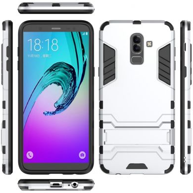 Защитный чехол UniCase Hybrid для Samsung Galaxy J8 2018 (J810) - Silver