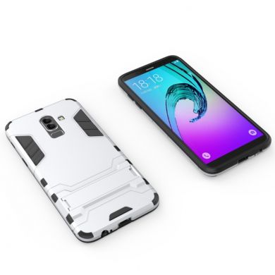 Защитный чехол UniCase Hybrid для Samsung Galaxy J8 2018 (J810) - Silver