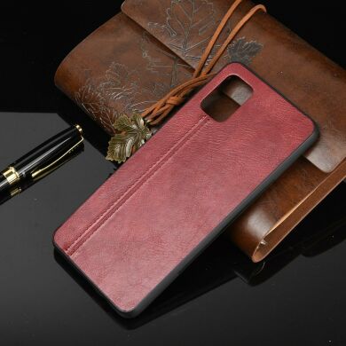 Защитный чехол UniCase Leather Series для Samsung Galaxy A31 (A315) - Red