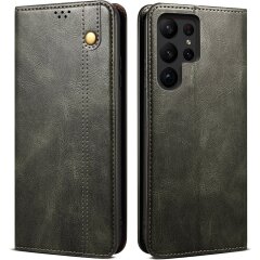 Защитный чехол UniCase Leather Wallet для Samsung Galaxy S26 Ultra (S948) - Green