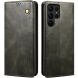 Защитный чехол UniCase Leather Wallet для Samsung Galaxy S26 Ultra (S948) - Green. Фото 1 из 8