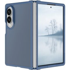 Захисний кейс Deexe Velvet Frame (FF) для Samsung Galaxy Fold 8 - Blue